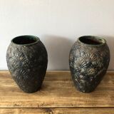Cast iron flower pots