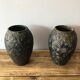 Pots de fleurs en fonte