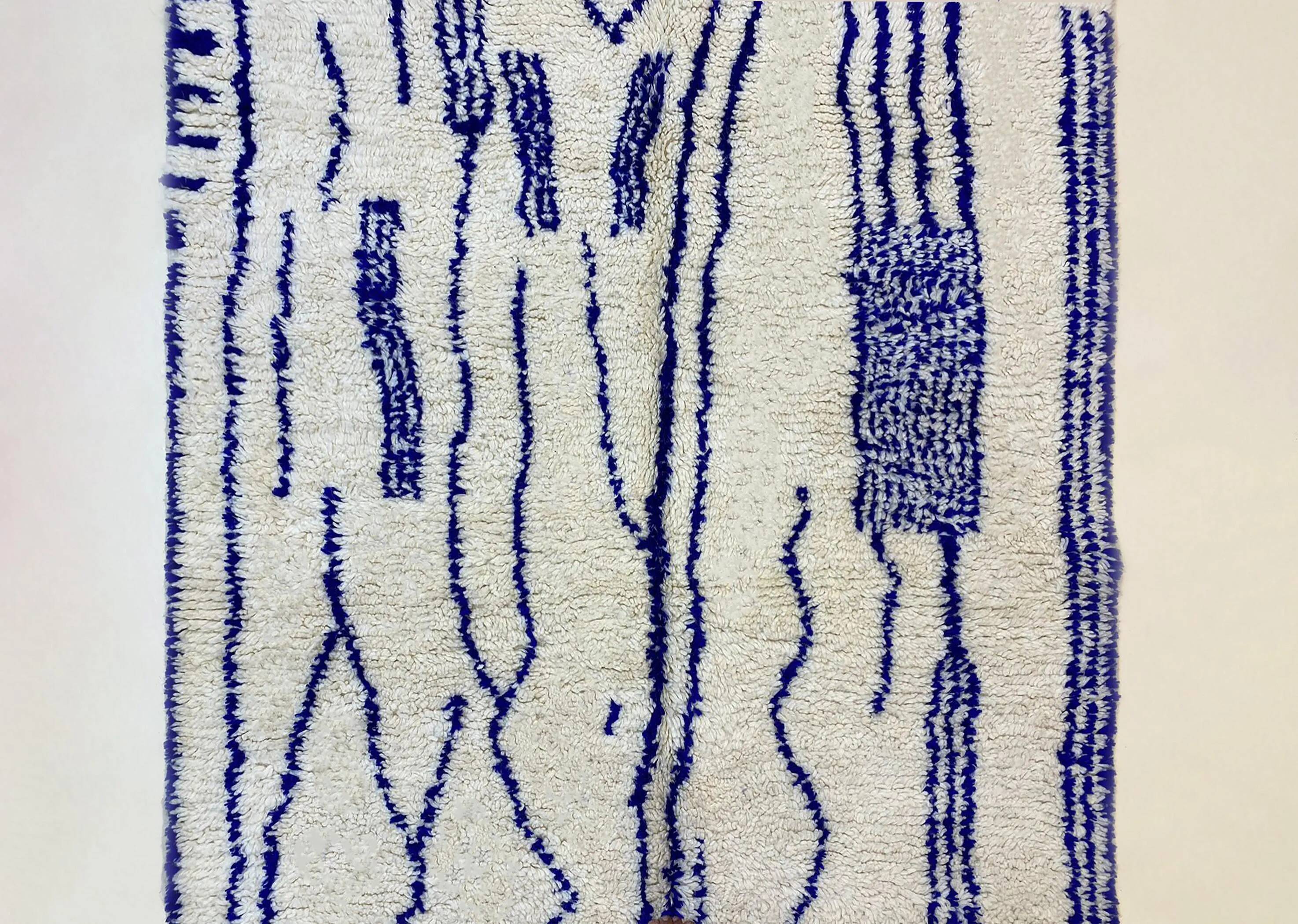 Handwoven Berber rug 3x2 m