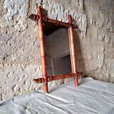 Bamboo mirror 45x53cm