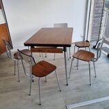 Ensemble Formica chaises+ table + buffet