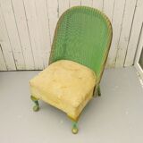 Former LLoyd Loom art deco driver
