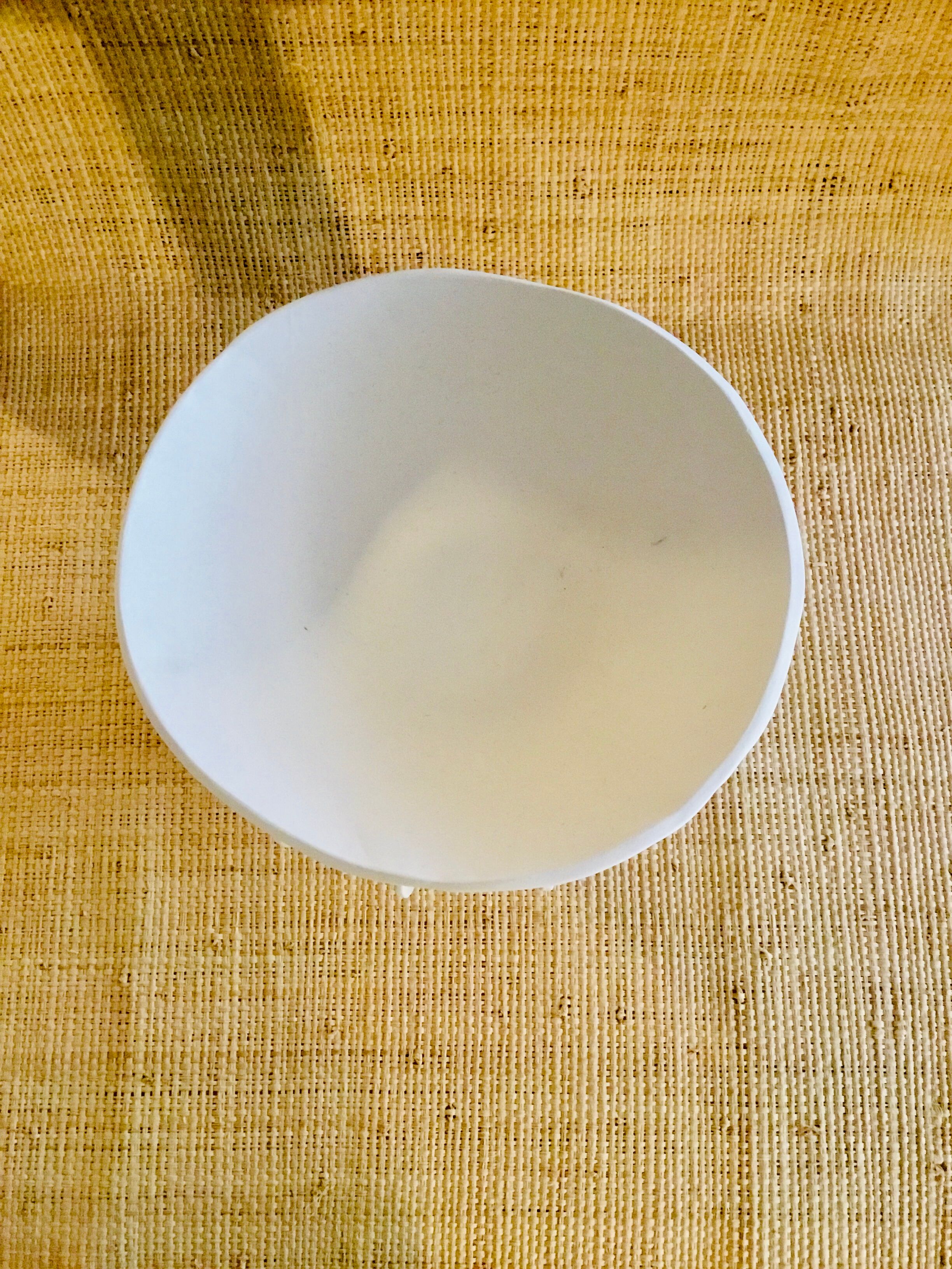 Handmade ceramic fruit cup