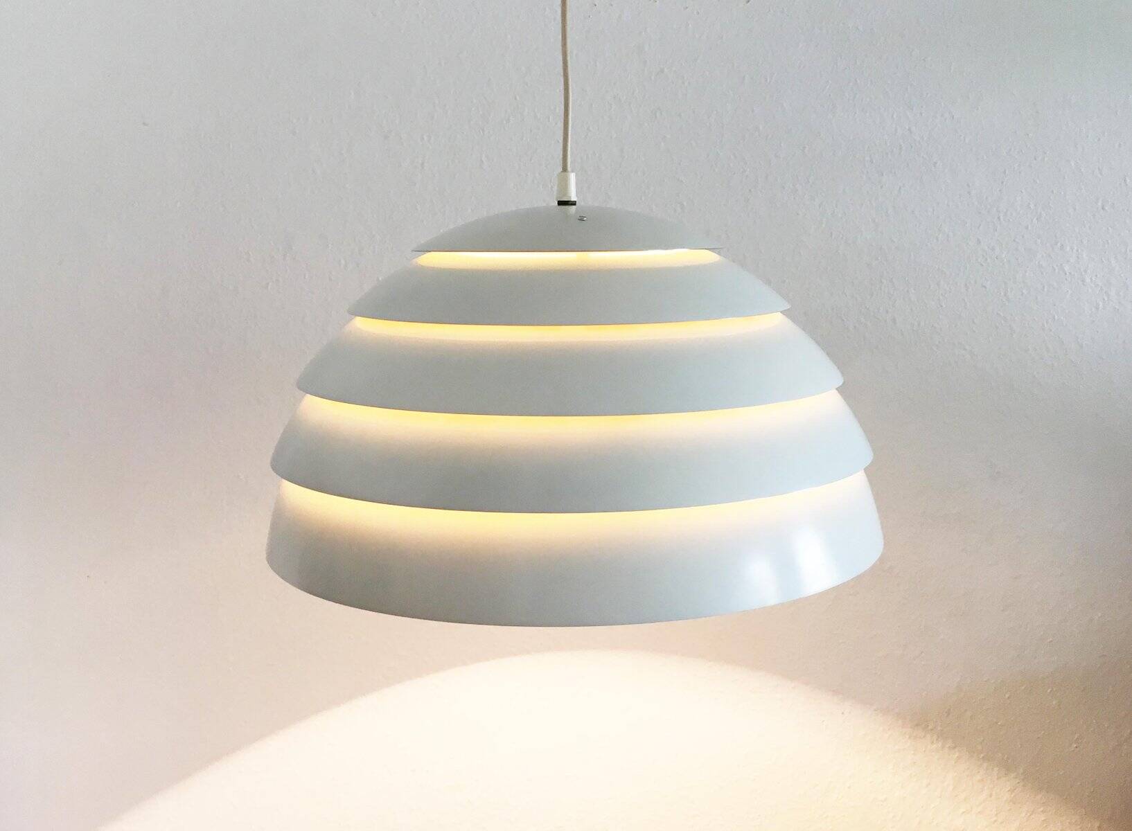 Aluminium Ceiling Lamp by Hans-Agne Jakobsson for Hans-Agne Jakobsson AB Markaryd, 1960s