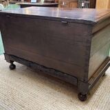 18th century walnut wedding chest