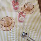 7 dessert plates Duralex Marguerite