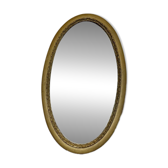 Antique beveled mirror