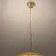 Italian Murano Glass Triedri Prism Chandelier