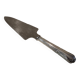 Silver-plated metal pie server with cutting handle, by the silversmith Ercuis Valencay