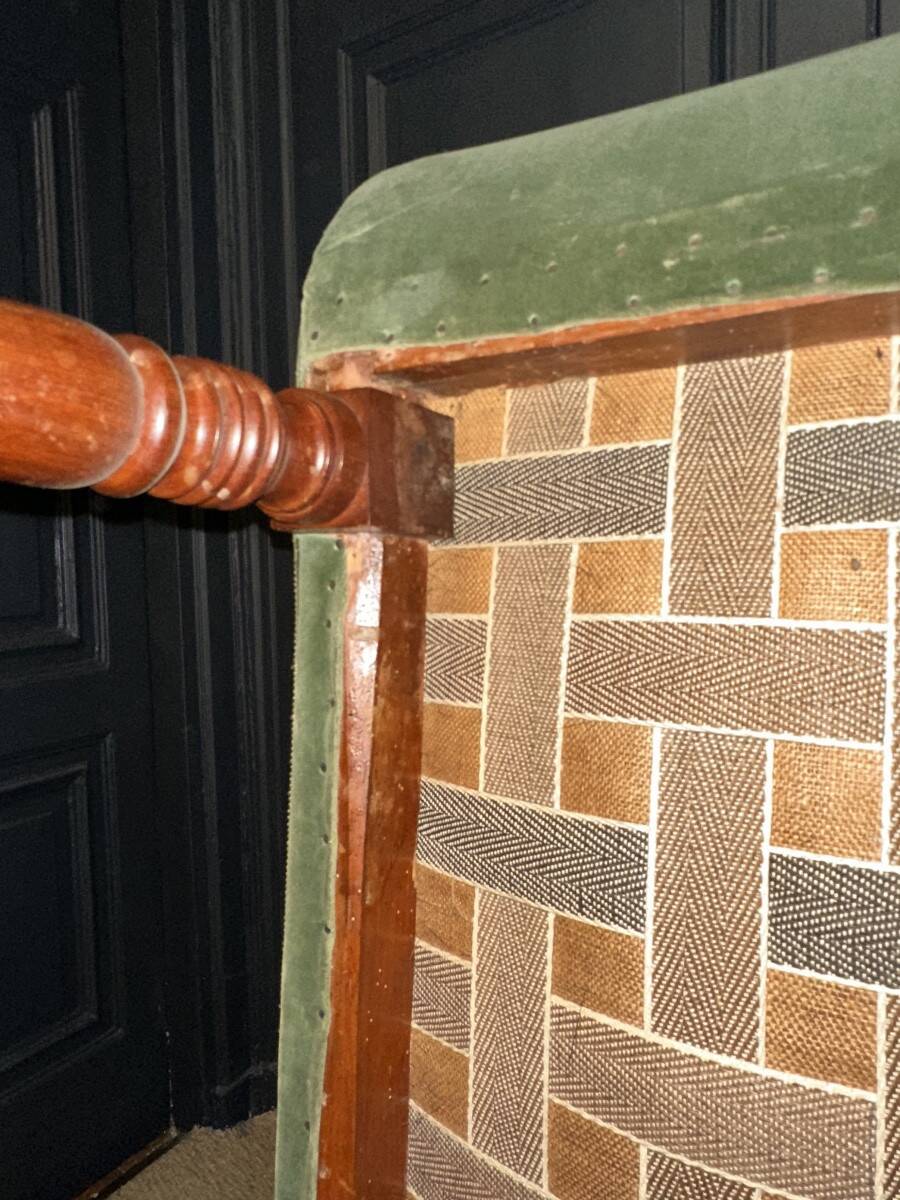 English mahogany daybed – 19th century