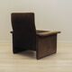 Corduroy armchair, Italian design, 1970s, production: Italy