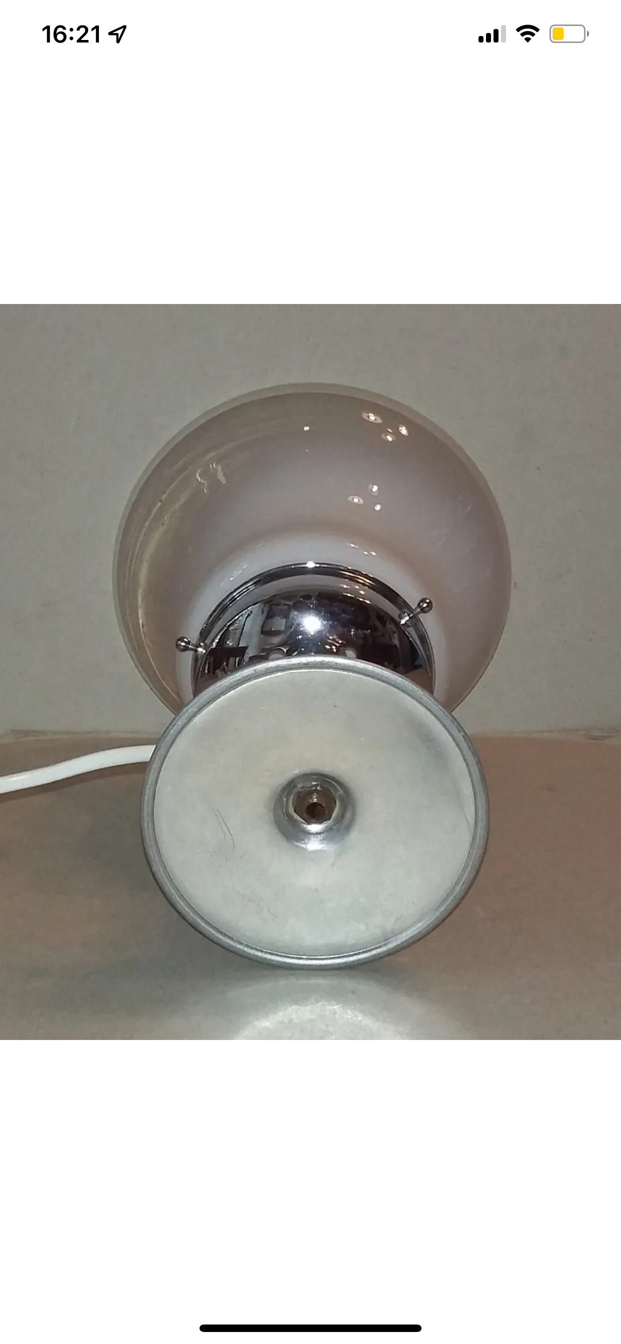 Italian vintage lamp in Murano glass 1970