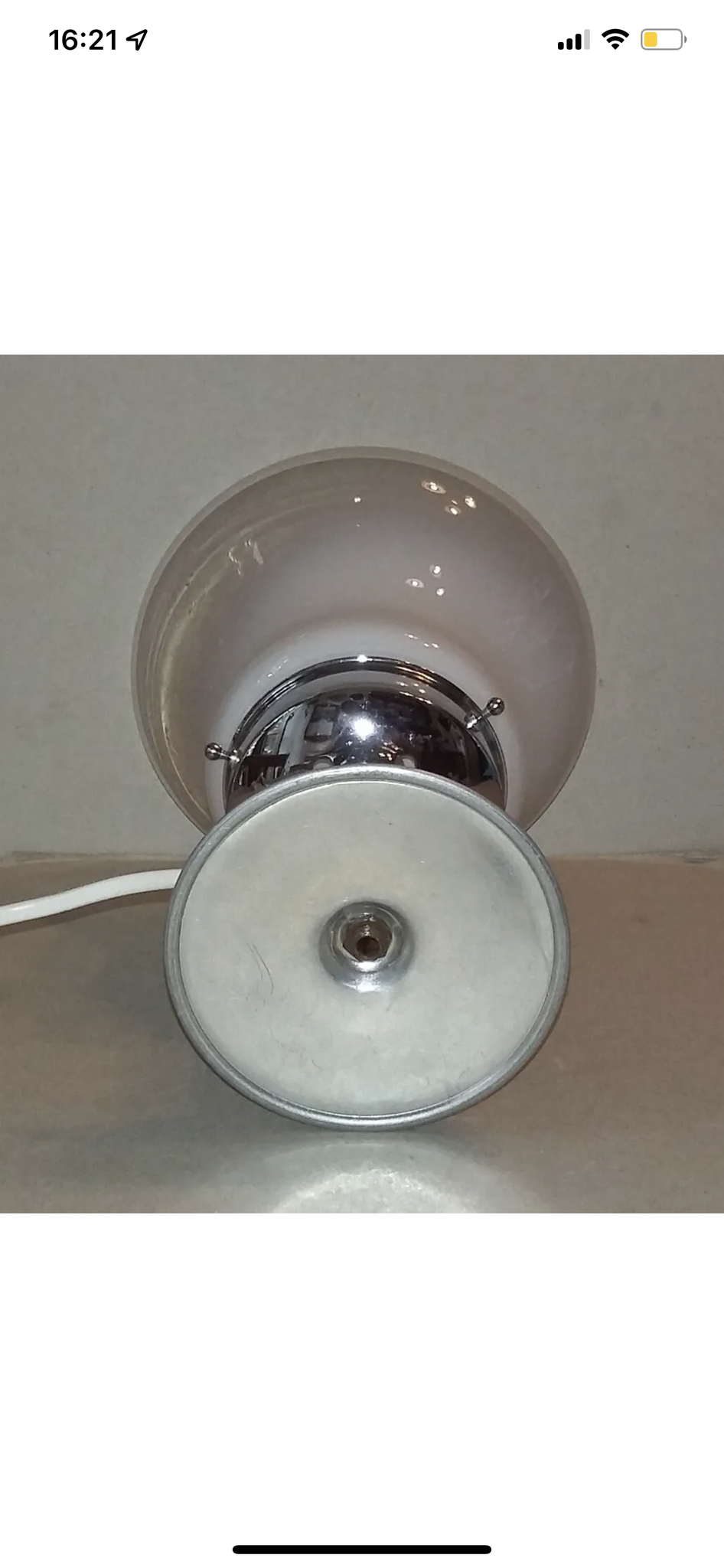 Italian vintage lamp in Murano glass 1970