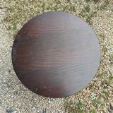 Solid wood side coffee table tripod legs