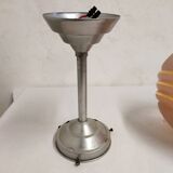 Art deco style frosted glass pendant light