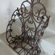Cast iron wall shelf