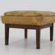 1960s rosewood stool in fabric, denmark