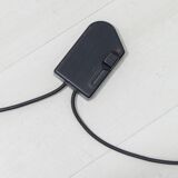 Auras Italian Brass and "Incamiciato" Murano Glass Ground Lamp, 1989