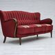 1960s, Danish 3-seater sofa by Alfred Christensen, furniture wool.