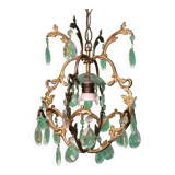 Louis XV style gilt bronze chandelier C.1900 France