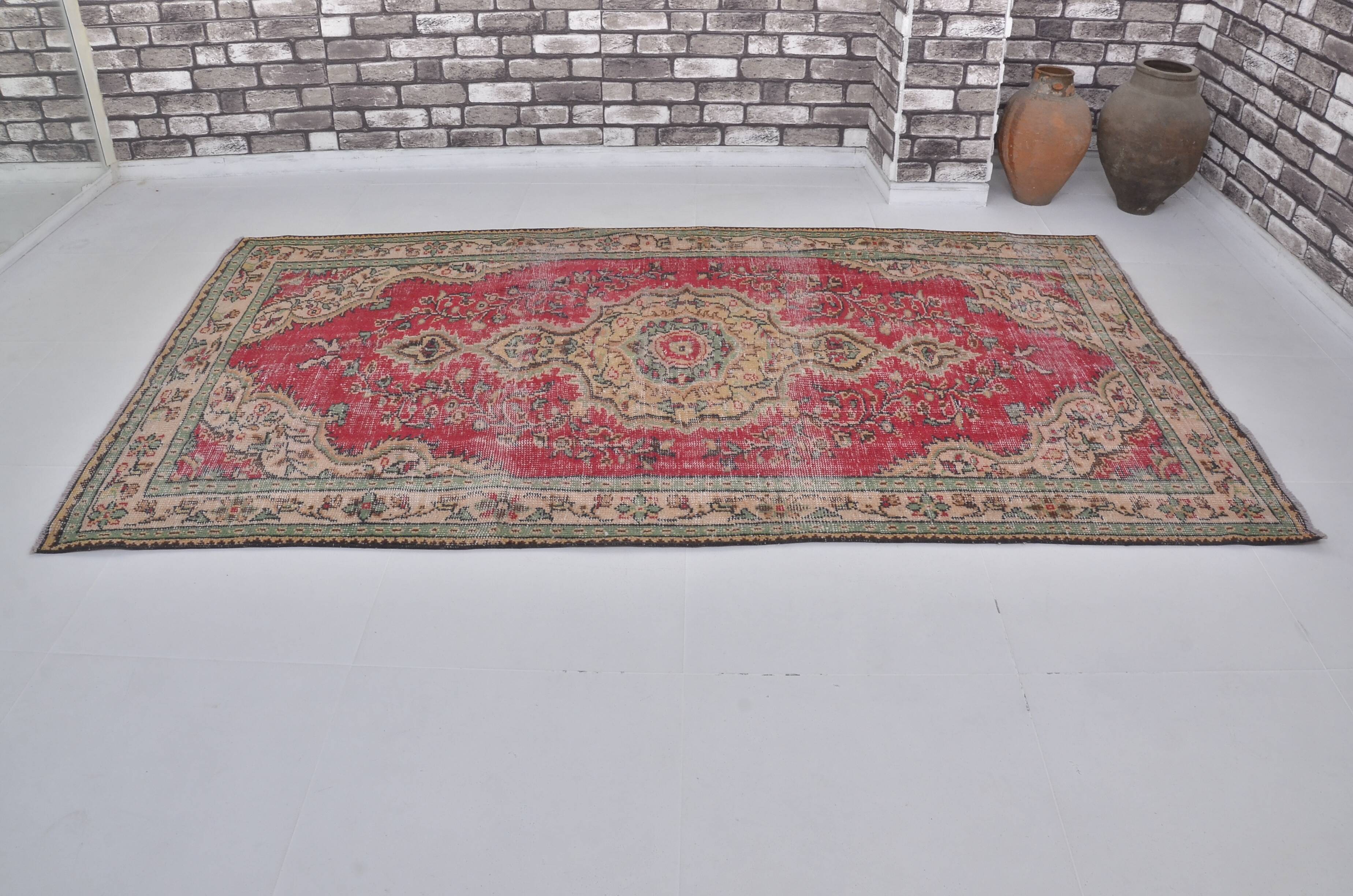 Multicolour Neutral Vintage Turkish Ruh sku 1509