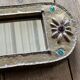 Miroir en laiton année 50