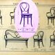 Chair Ca, 1890 Thonet N°20 "OMEGA"cannée, Bistrot