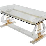 Hollywood Regency style coffee table
