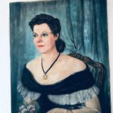 Huile sur toile signée et datée