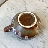Stoneware cup signed Vallauris 70s