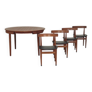 Table de repas et 4 chaises - hans