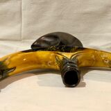 Pair of Vallauris ceramic candlesticks