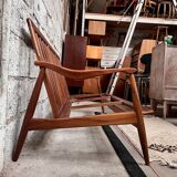 Scandinavian sofa structure design 1960
