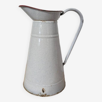 Enamelled water pitcher