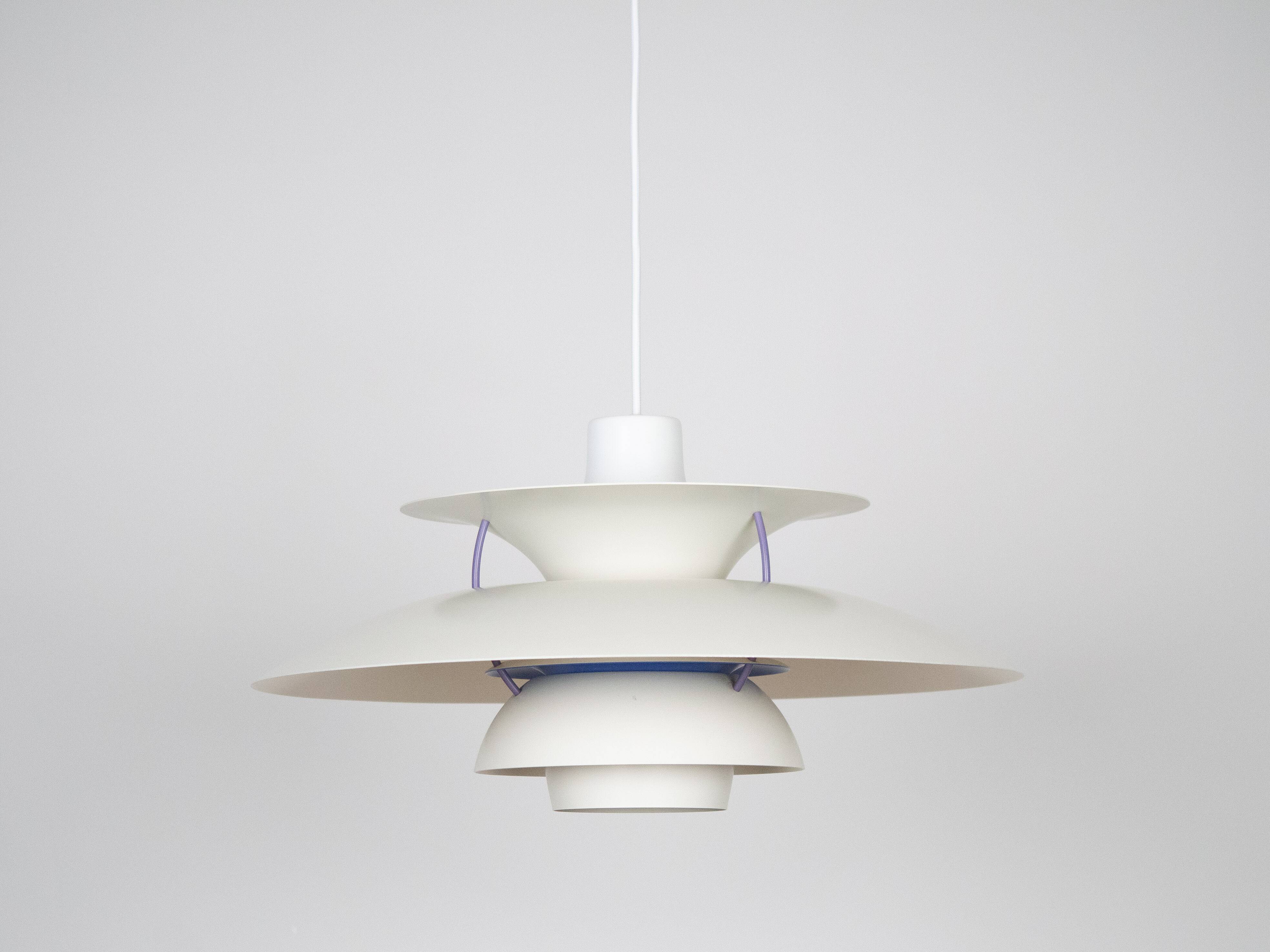 Danish vintage PH 5 pendant lamp by Poul Henningsen, Louis Poulsen, 1958