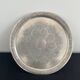 Round silver metal top - rosettes - frieze - Vintage - France