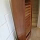 Burwood oak curtain file cabinet, 1960s