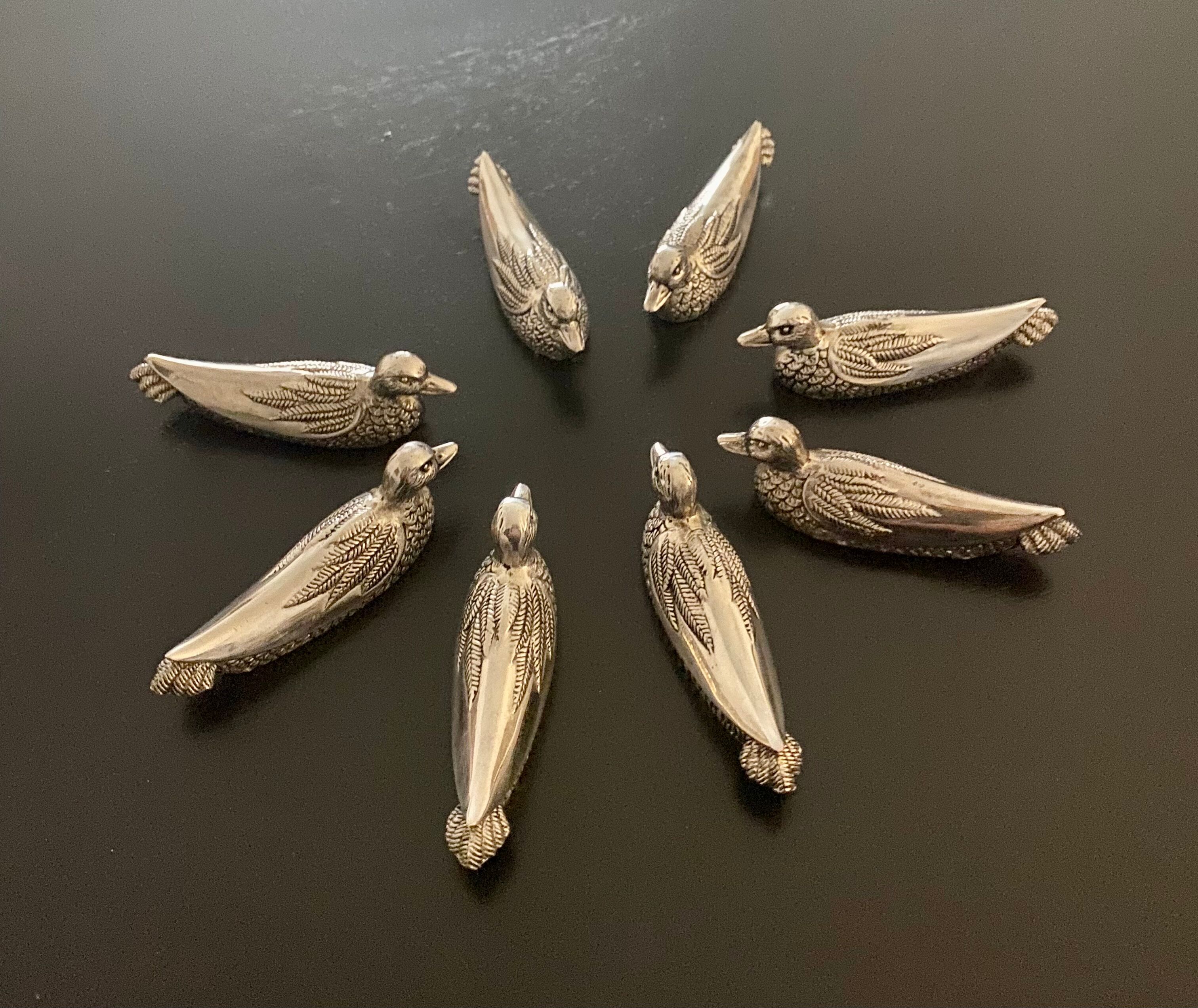 8 Silea knife holders duck shape