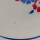 Presentation dish in earthenware of Lunéville KG Keller Guerin model Sylvain diam 29 cm