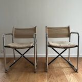 2 chairs - Lammhults Model No. X75-2 - Börge Lindau & Bo Lindekrantz