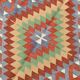 7x10 Geometric Handmade Vintage Rug, 207x311Cm