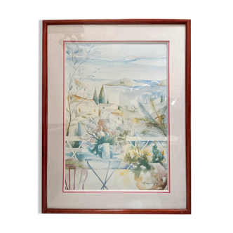 Tableau : aquarelle de monique raiser