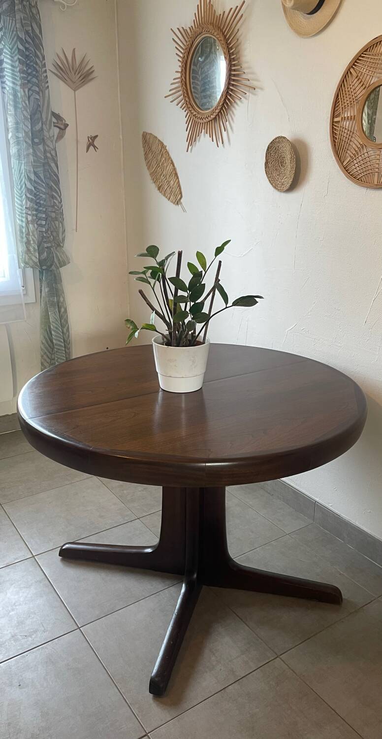 Table Baumann vintage 2 rallonges