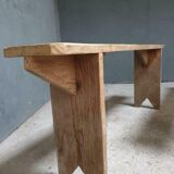 Old flea bench sidetable pine