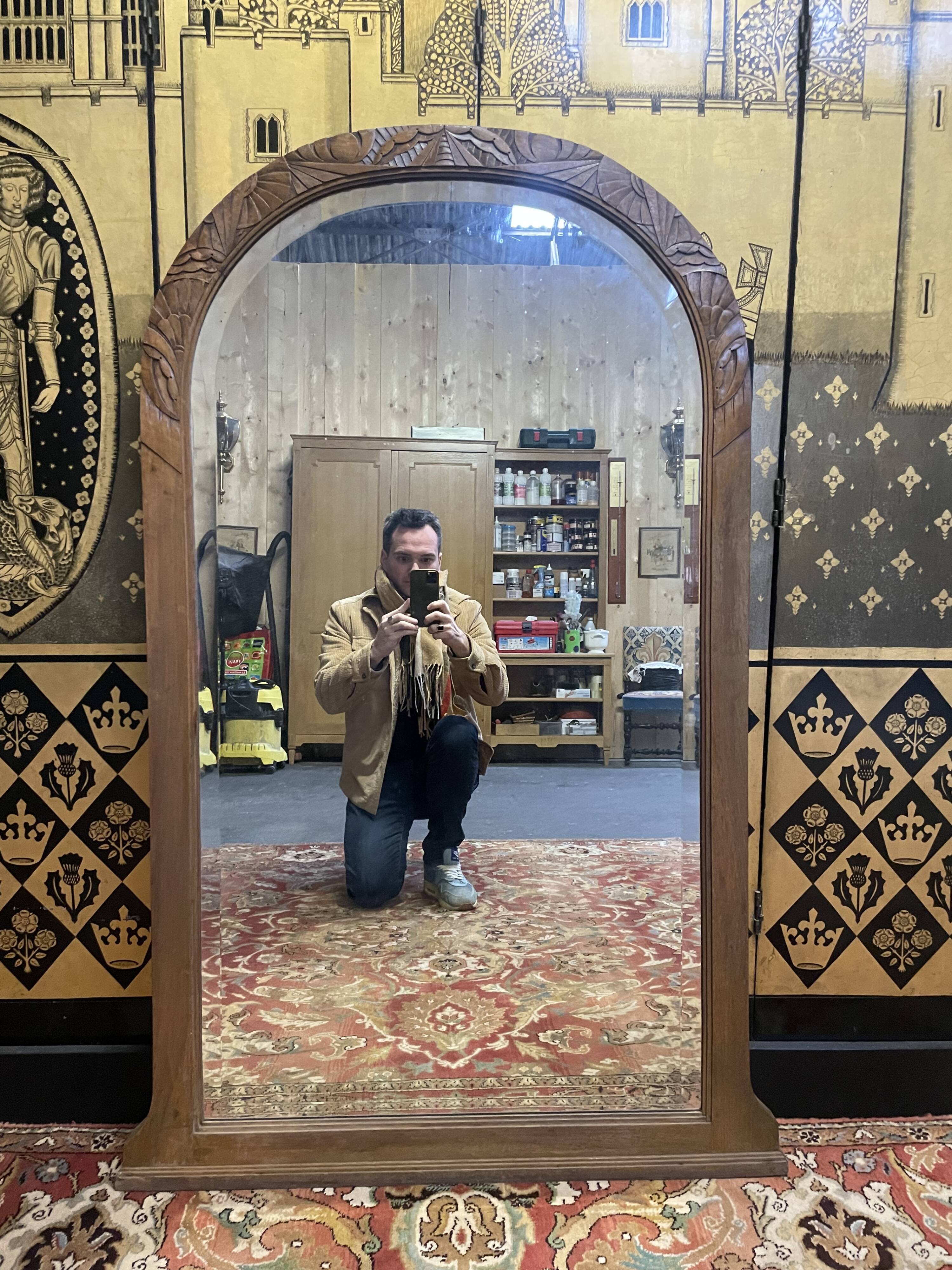 Art Deco period mirror