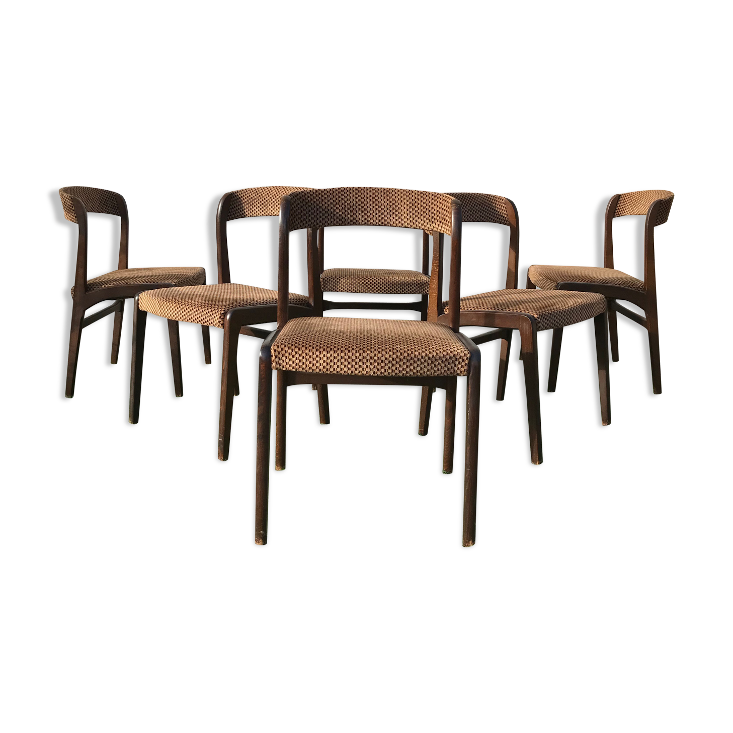 Set of 6 vintage chairs