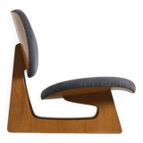 Teiza Isu fireside chair by Sakakura & Cho, Tendo Mokko circa 1970