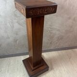 Art Deco Walnut Bench