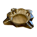 Smoked glass ashtray