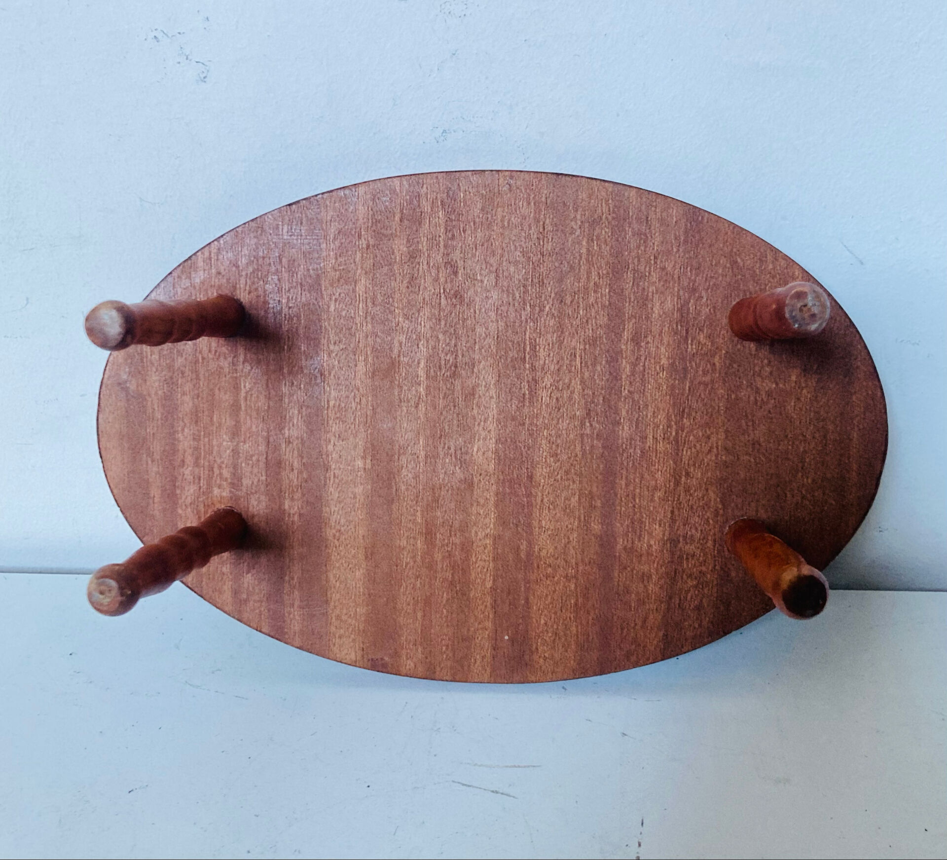 Table Scandinave en bois de Teck pour dînette années 1960/70